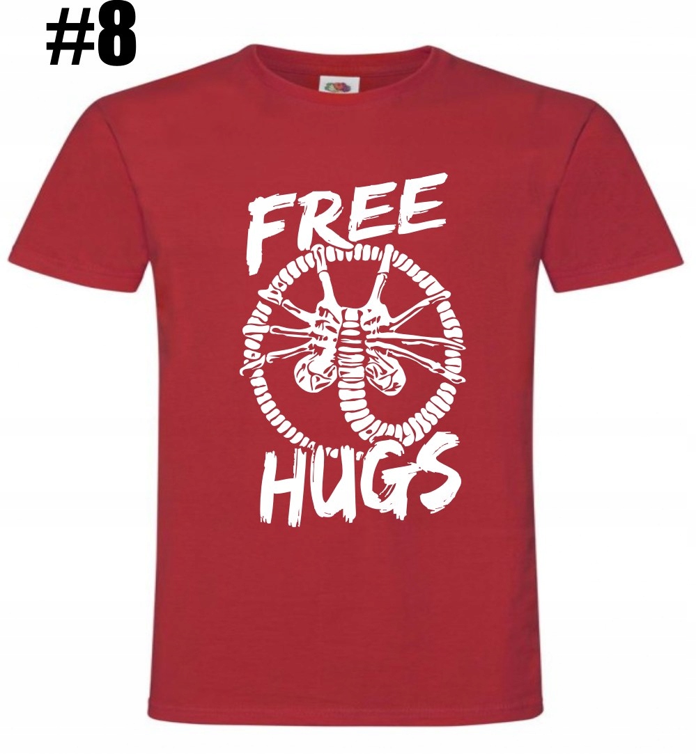 Obcy, Twarzołap, Free Hugs, Koszulka - obrazek 6