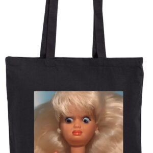 Zdegustowana , Lalka, Śmieszna torba, shopper, eko