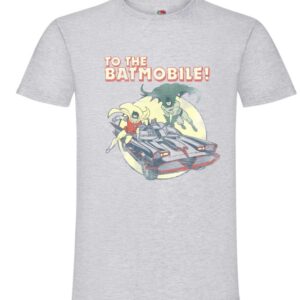 To The Batmobile, Bat Mobile, Komiks, Retro, Koszulka, T-shirt