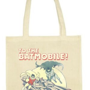 To The Batmobile, Bat Mobile, Komiks, Retro, torba bawełniana, eko, shopper