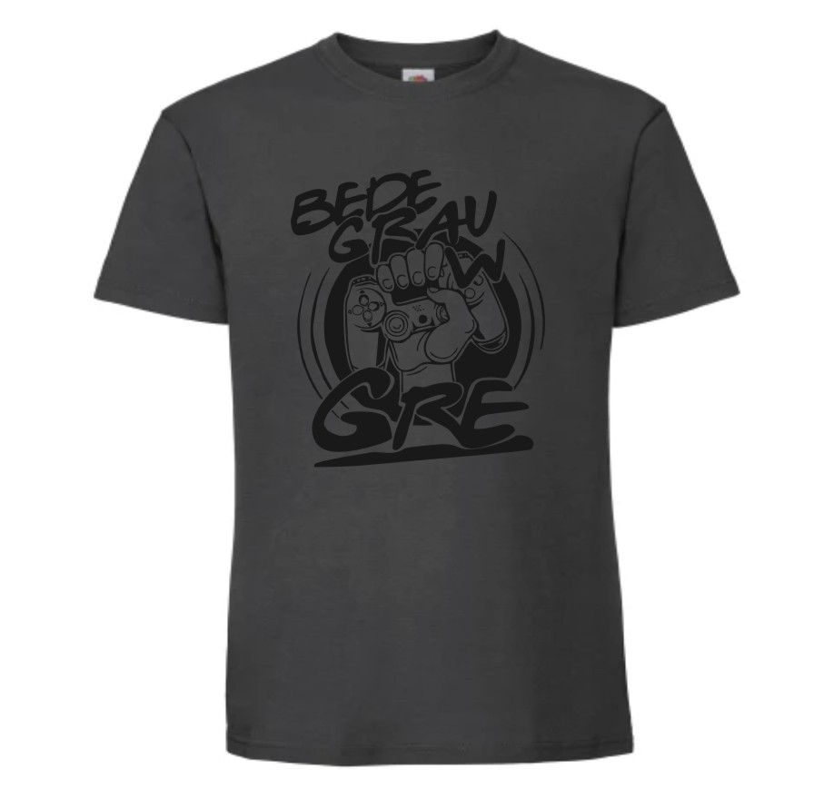 Bede Grau w Gre, Będę grał w grę, Grać, Gry, T-shirt, Koszulka - obrazek 4