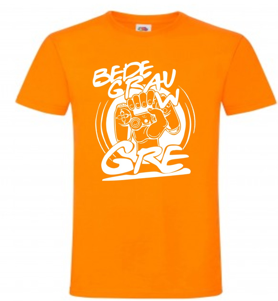 Bede Grau w Gre, Będę grał w grę, Grać, Gry, T-shirt, Koszulka - obrazek 6