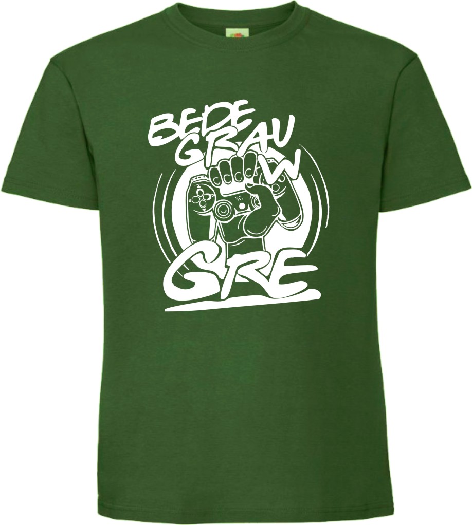 Bede Grau w Gre, Będę grał w grę, Grać, Gry, T-shirt, Koszulka - obrazek 8