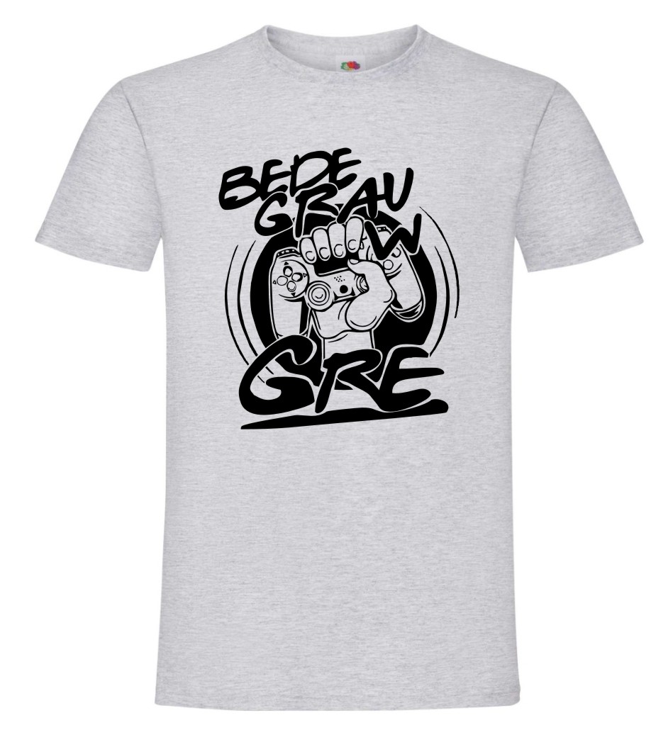 Bede Grau w Gre, Będę grał w grę, Grać, Gry, T-shirt, Koszulka - obrazek 7