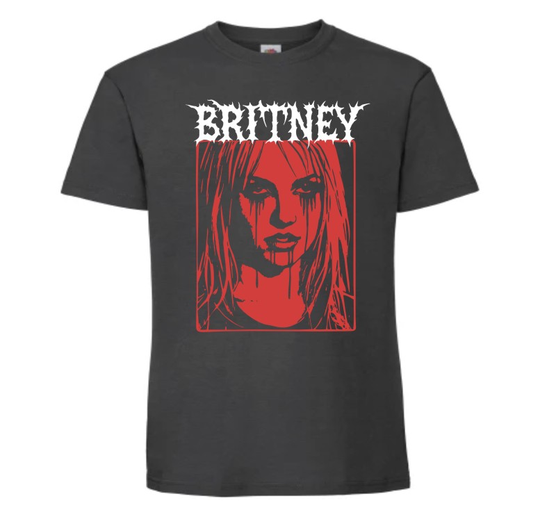 Britney Death Metal, Koszulka, T-shirt - obrazek 2