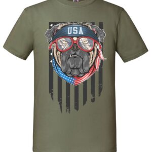 Buldog USA, Pies, Koszulka T-shirt