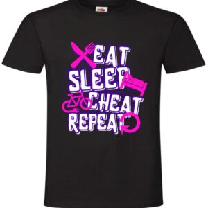 Koszulka Eat Sleep Cheat Repeat