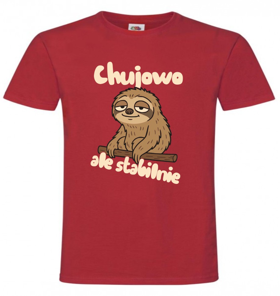 Chujowo Ale Stabilnie, T-shirt, Koszulka - obrazek 2