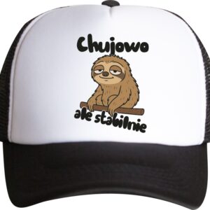 Chujowo Ale Stabilnie, czapka z daszkiem trucker