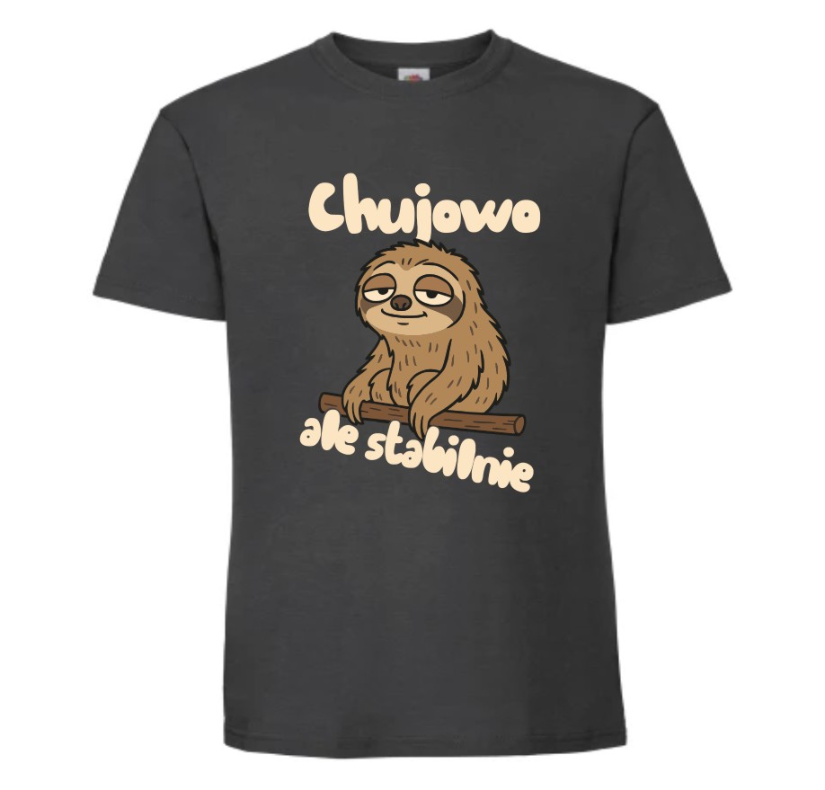 Chujowo Ale Stabilnie, T-shirt, Koszulka - obrazek 4