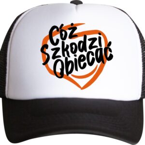 Cóż Szkodzi Obiecać, czapka z daszkiem trucker