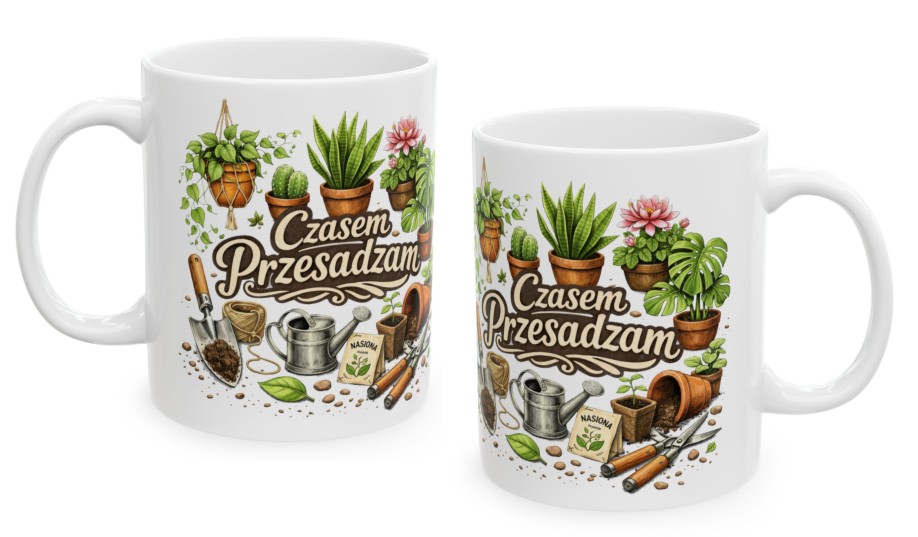 Czasem Przesadzam, Ogrodnictwo, Rośliny, Ogród, kubek - obrazek 2