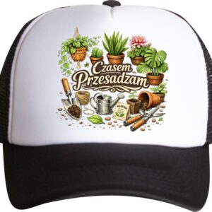 Czasem Przesadzam, Ogrodnictwo, Rośliny, Ogród, czapka z daszkiem trucker