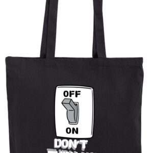 Don't Turn me on, nie włączaj mnie, torba bawełniana, eko, shopper