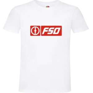 FSO Retro, Oldschool, 80's, Polonez, Auto, Koszulka, T-shirt
