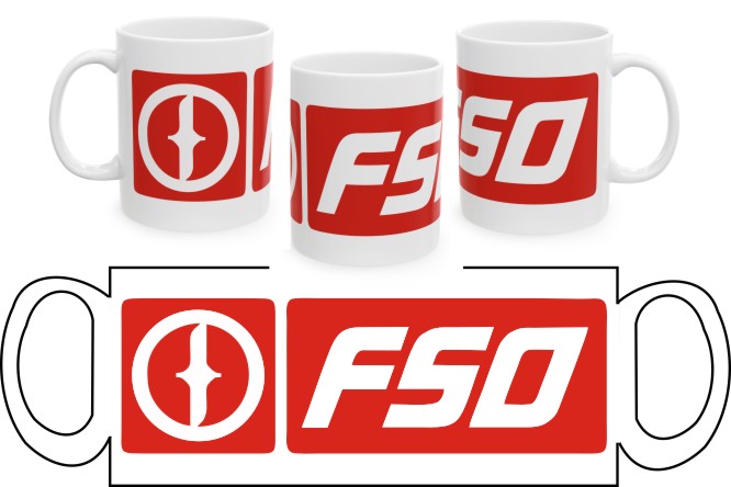FSO Retro, Oldschool, 80's, Polonez, Auto, kubek - obrazek 2
