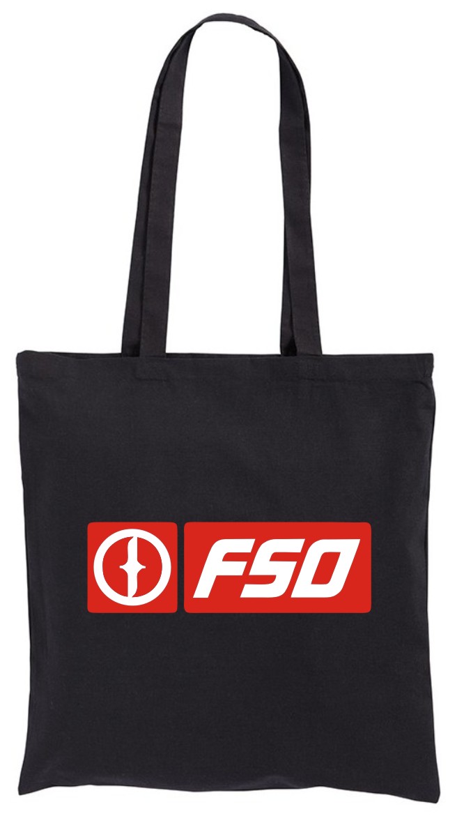 FSO Retro, Oldschool, 80's, Polonez, Auto, torba, shopper, eko - obrazek 2