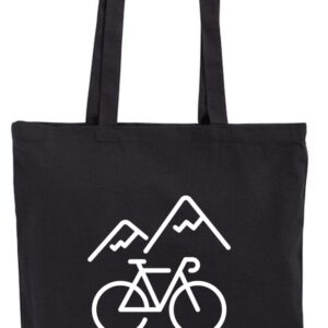 Rower, Szosa, Gravel, Góry, torba bawełniana, eko, shopper