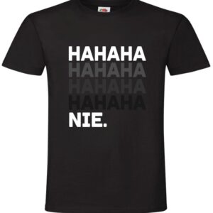 Koszulka HAHAHA Nie, Sarkazm, Humor, Śmieszna Koszulka, T-shirt