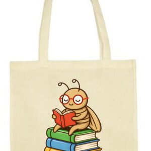 I Love Books, Kocham Czytać Książki, Mól Książkowy, Torba, shopper, eko