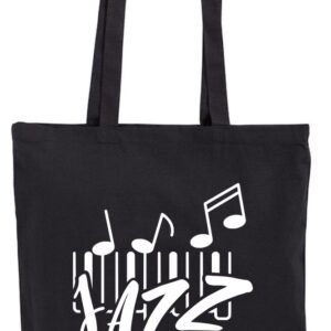 Jazz Music Piano, Muzyka, Muzyczna torba bawełniana, eko, shopper