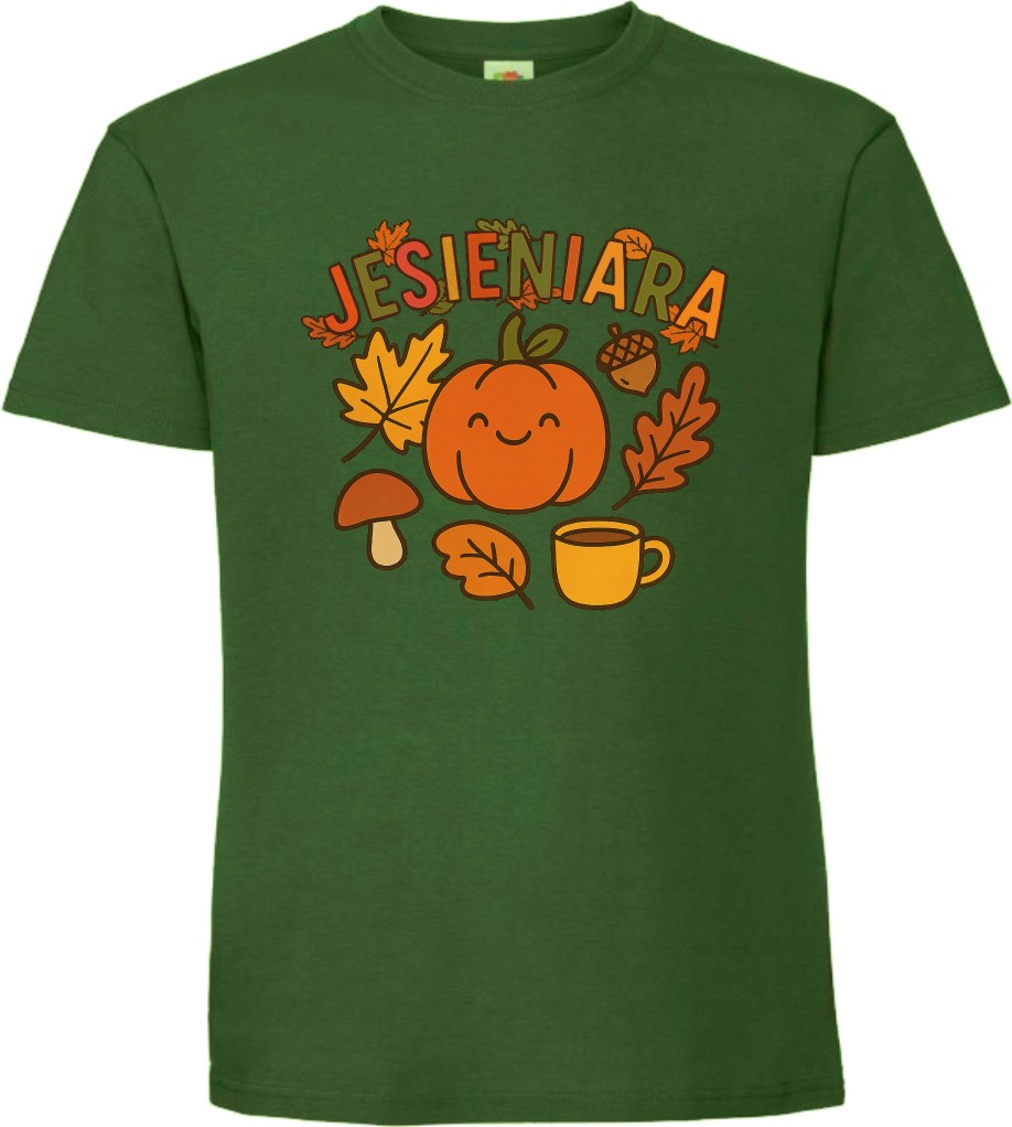 Jesieniara, Jesień, Liście, Koszulka, T-shirt - obrazek 5
