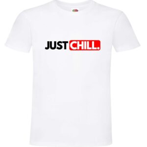 Koszulka Just Chill, Wyluzuj, , T-shirt