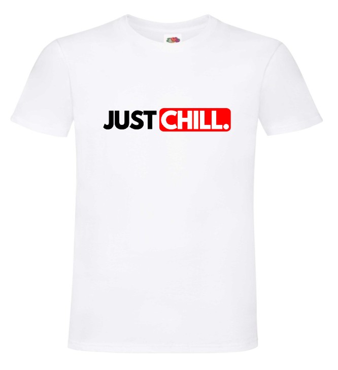 Koszulka Just Chill, Wyluzuj, , T-shirt