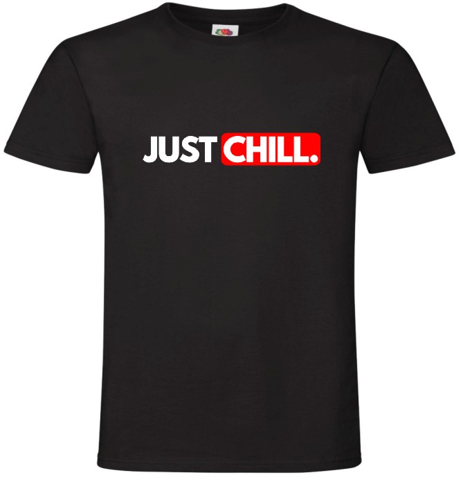 Just Chill, Wyluzuj, Koszulka, T-shirt - obrazek 2