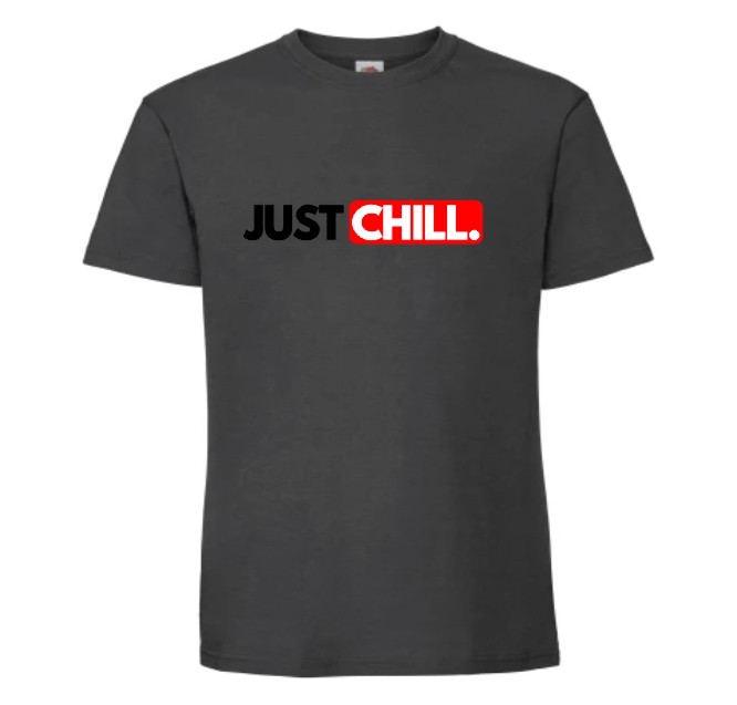 Just Chill, Wyluzuj, Koszulka, T-shirt - obrazek 3