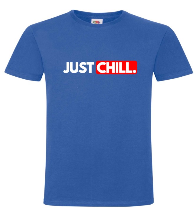 Just Chill, Wyluzuj, Koszulka, T-shirt - obrazek 5