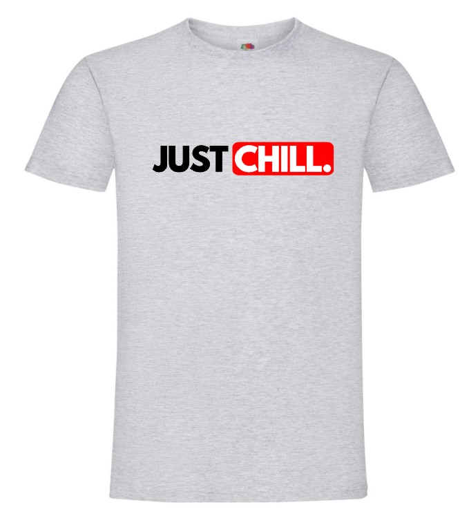 Just Chill, Wyluzuj, Koszulka, T-shirt - obrazek 6
