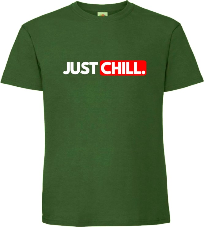 Just Chill, Wyluzuj, Koszulka, T-shirt - obrazek 7