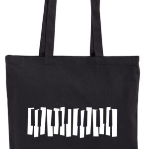 Fortepian, Pianino, Keyboard, Muzyka T-shirt, Muzyczna, torba bawełniana, eko, shopper