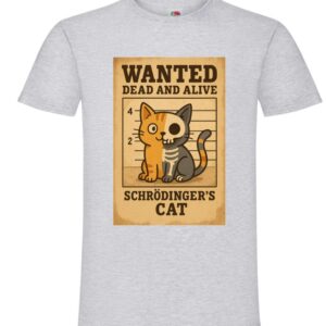 Koszulka Kot Schrodingera, Dead and Alive, Fizyka Kwantowa, , T-shirt
