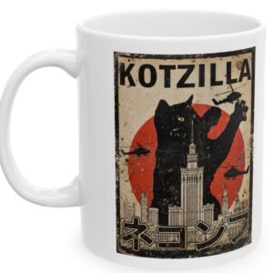 Kot Godzilla, Kotzilla, Catizilla, kubek