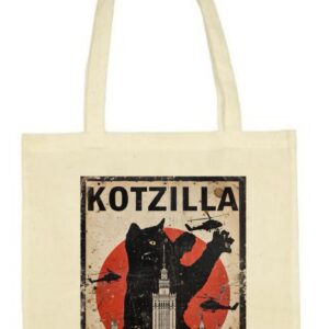 Kot Godzilla, Kotzilla, Catizilla, Torba, shopper, eko