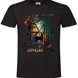 Koszulka LoveLas, Love Las, Magiczny, Jeleń
