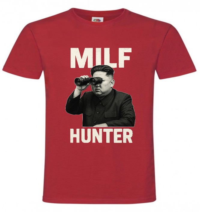MILF Hunter, Śmieszna, Koszulka, T-shirt, Kim - obrazek 3