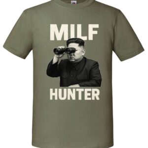 Koszulka MILF Hunter, Śmieszna, , T-shirt, Kim