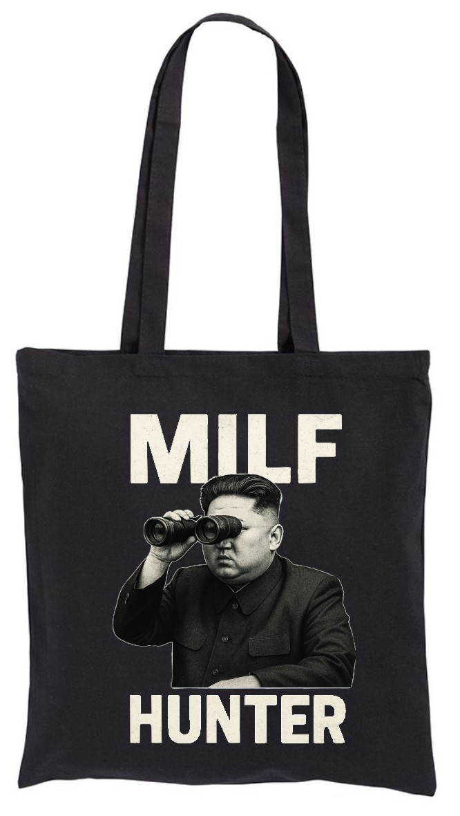 MILF Hunter, Śmieszna, Kim, torba, shopper, eko