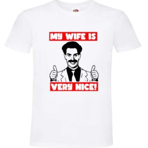 Koszulka Moja Żona jest Bardzo Fajna, My Wife is Very Nice