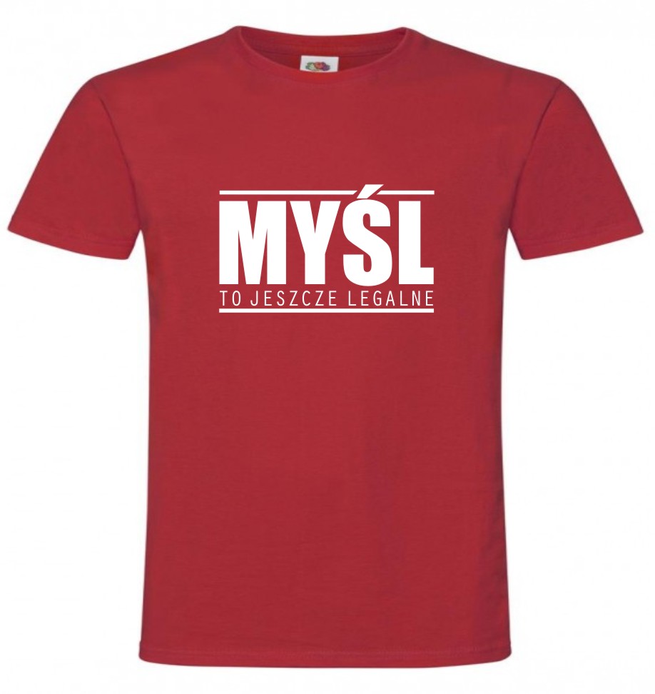 Myśl To jeszcze Legalne, T-shirt, Koszulka - obrazek 3