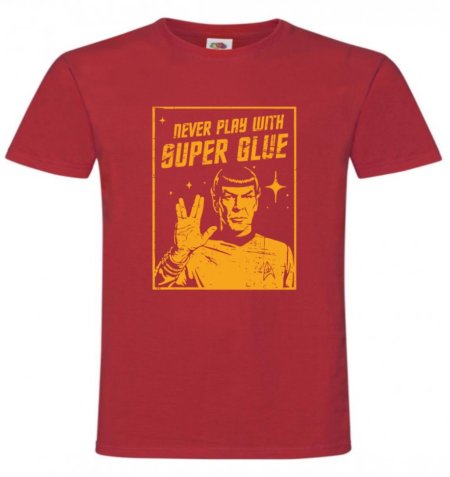 Never Play With Super Glue Mr Spock, T-shirt, Koszulka - obrazek 8