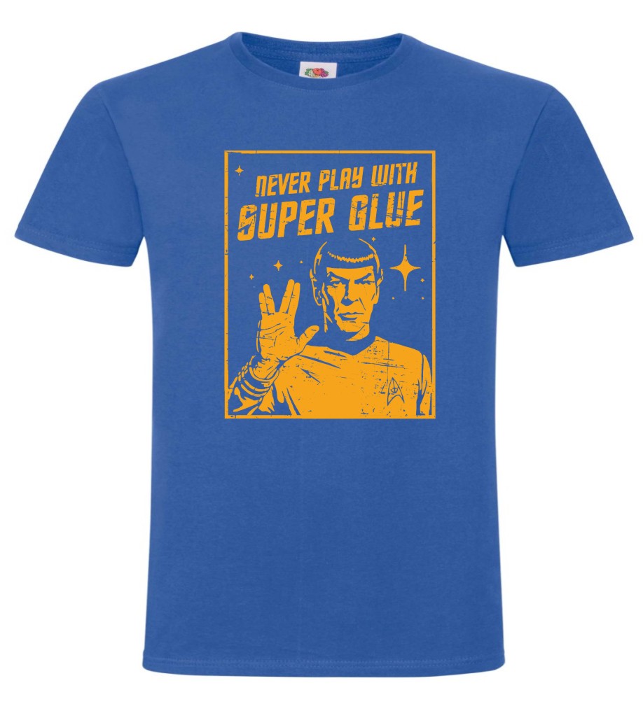 Never Play With Super Glue Mr Spock, T-shirt, Koszulka - obrazek 6