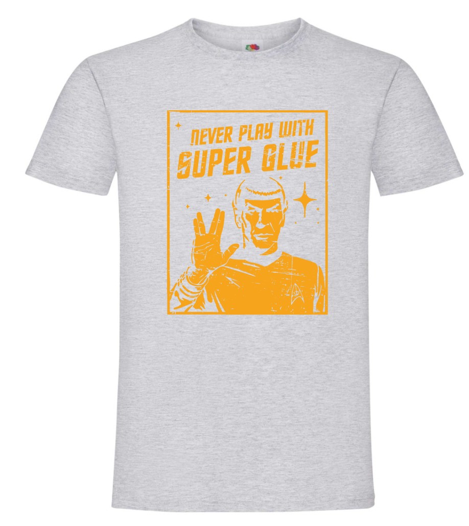 Never Play With Super Glue Mr Spock, T-shirt, Koszulka - obrazek 7