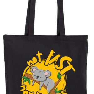 Not Fast not Furious, Nie szybki nie wściekły, koala, torba bawełniana, eko, shopper