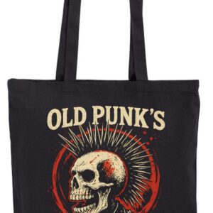 Old Punk's Never Die, Punkowa, Punk torba, shopper, eko