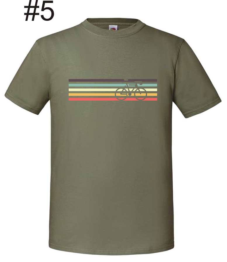 Szosa, kolarstwo, rower, rowerowa Koszulka, T-shirt - obrazek 6