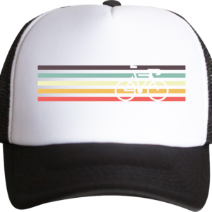 Szosa, kolarstwo, rower, rowerowa czapka z daszkiem trucker
